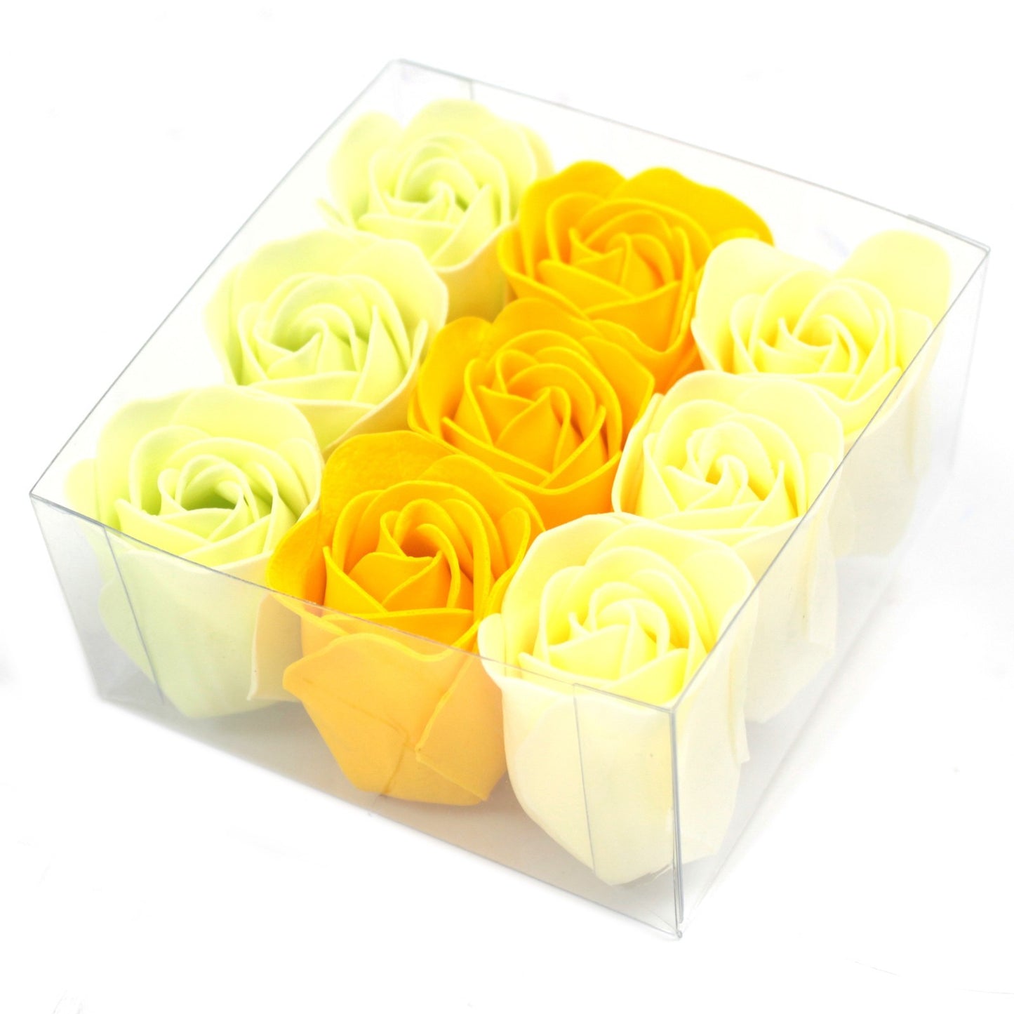 Set de 9 flores de Sabão - rosas primavera