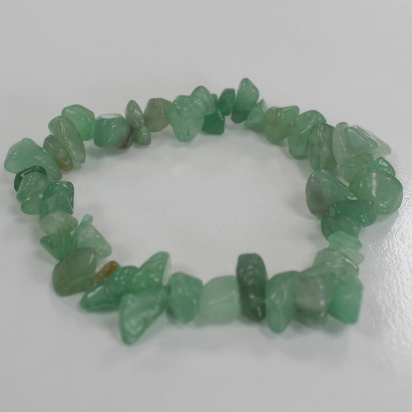 Pulseira Fragmentos de Pedras Preciosas - Aventurine Green