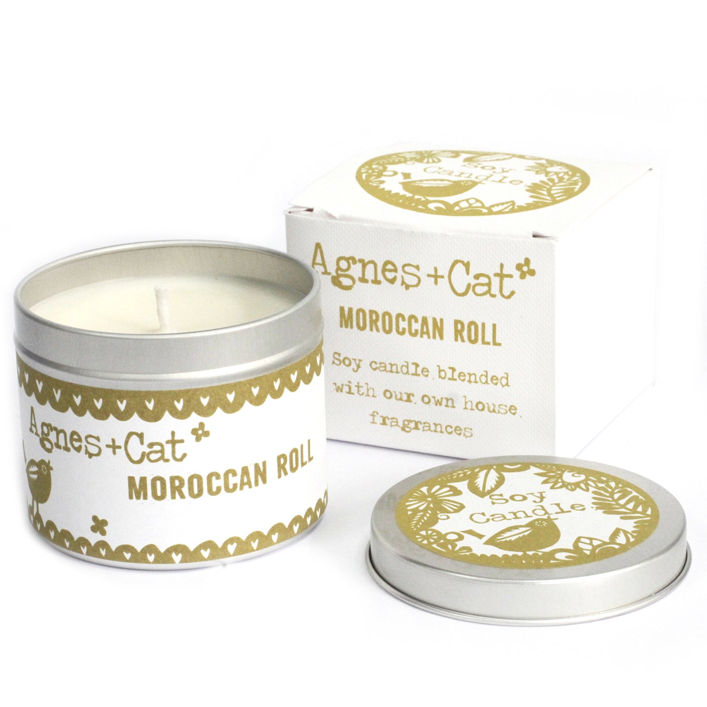 Velas em Lata - Moroccan Roll