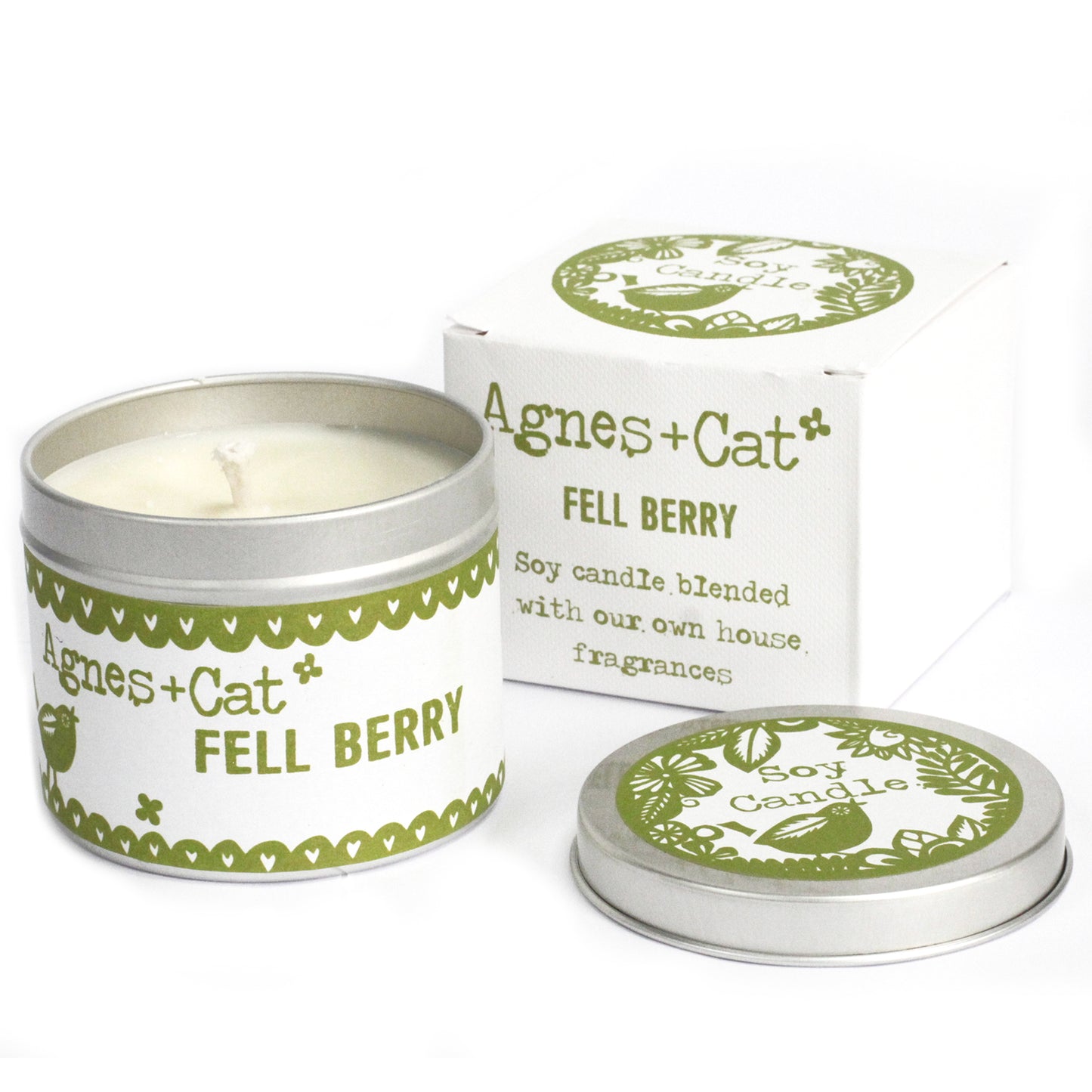 Velas em Lata - Fell Berry