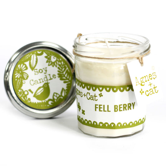 Velas em Barco de Cristal - Fell Berry