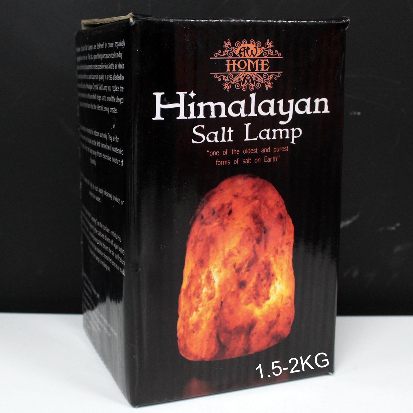 Lâmpada sal natural de 1.5-2kg