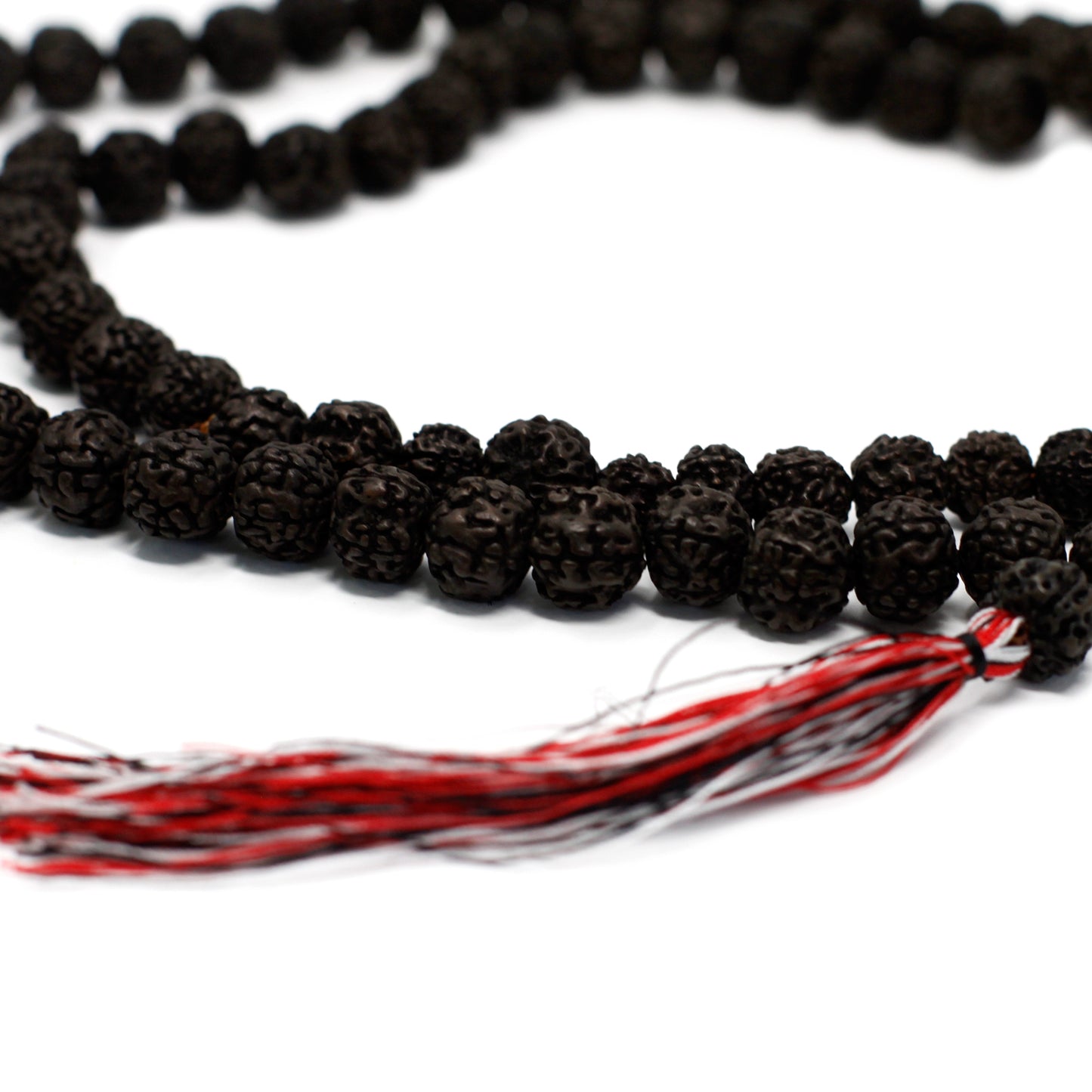 108 Rudraksha Japa Mala - escuro