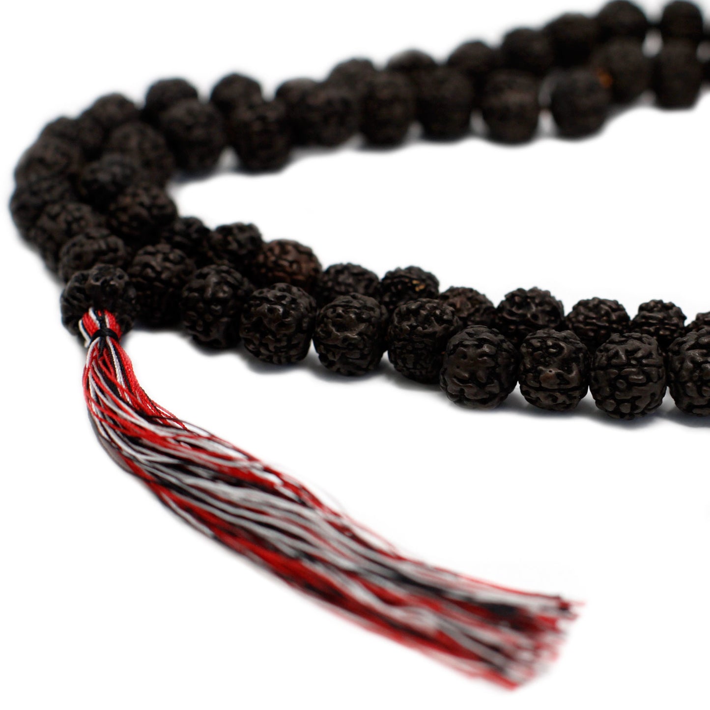 108 Rudraksha Japa Mala - escuro