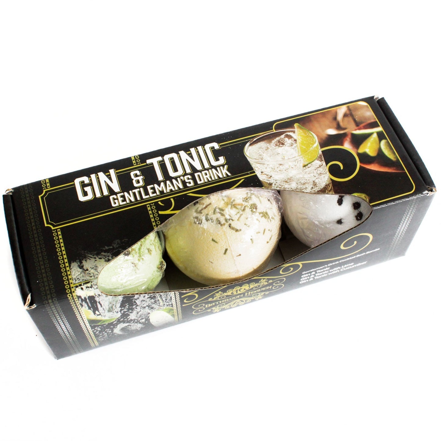 Set de 3 bombas de Casa de banho gin & tonic