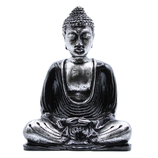 Buddha cinza e Preto - Med