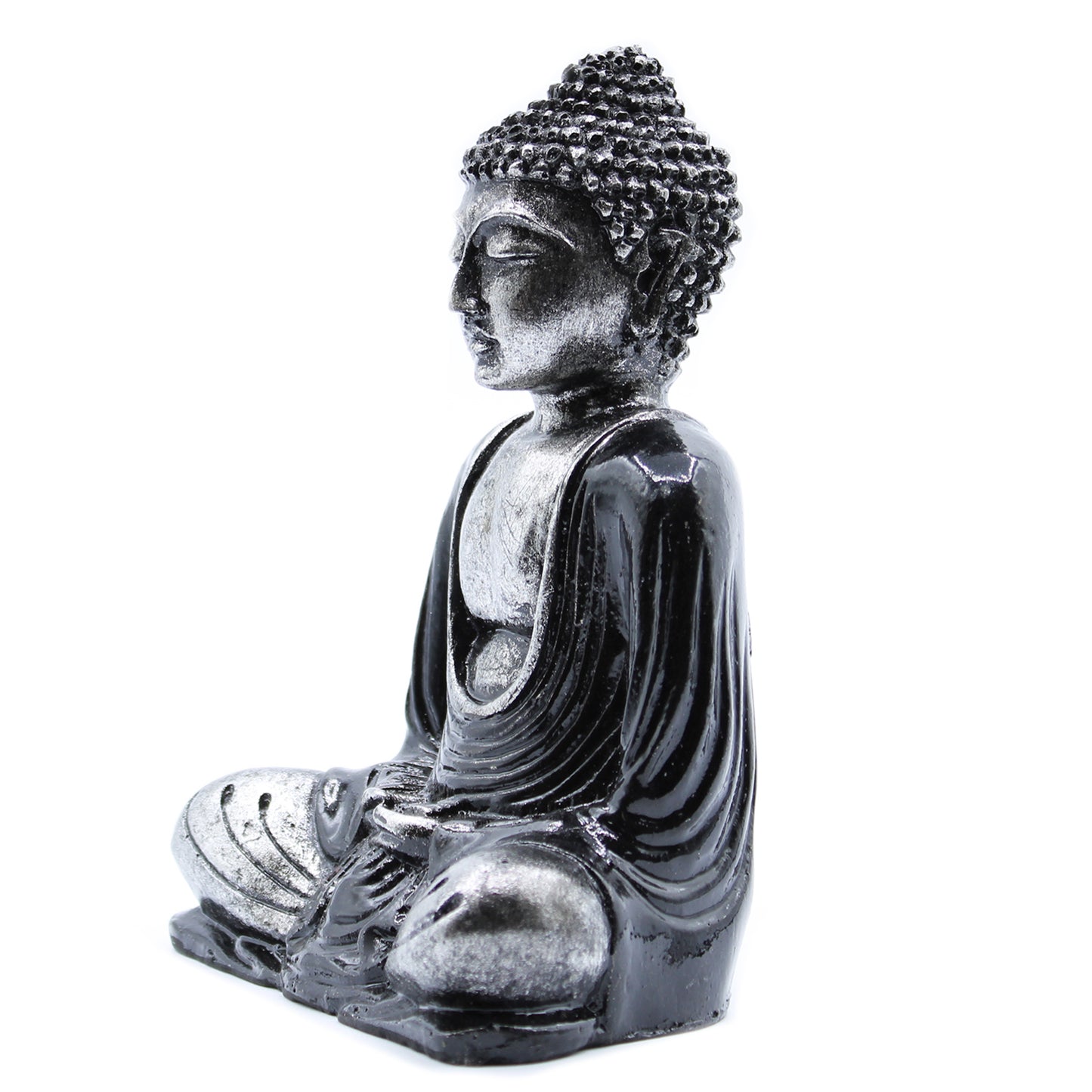 Buddha cinza e Preto - Med