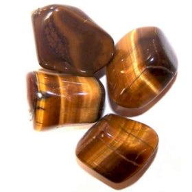 24x Tumble Stone - Golden Tiger Eye M