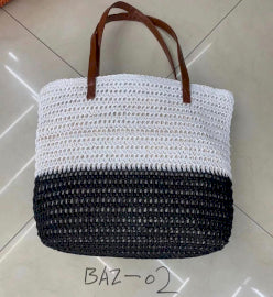 Volta às Bolsas de Bazar - Branco e Preto