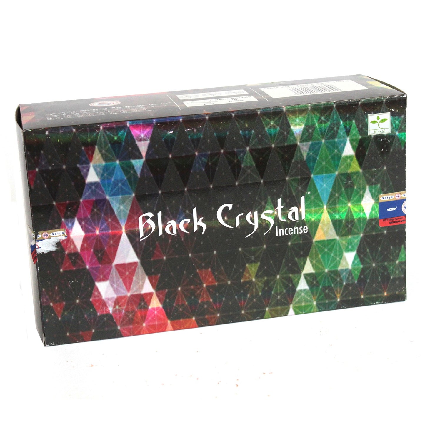 Incenso Satya Black Crystal Incense - 15g