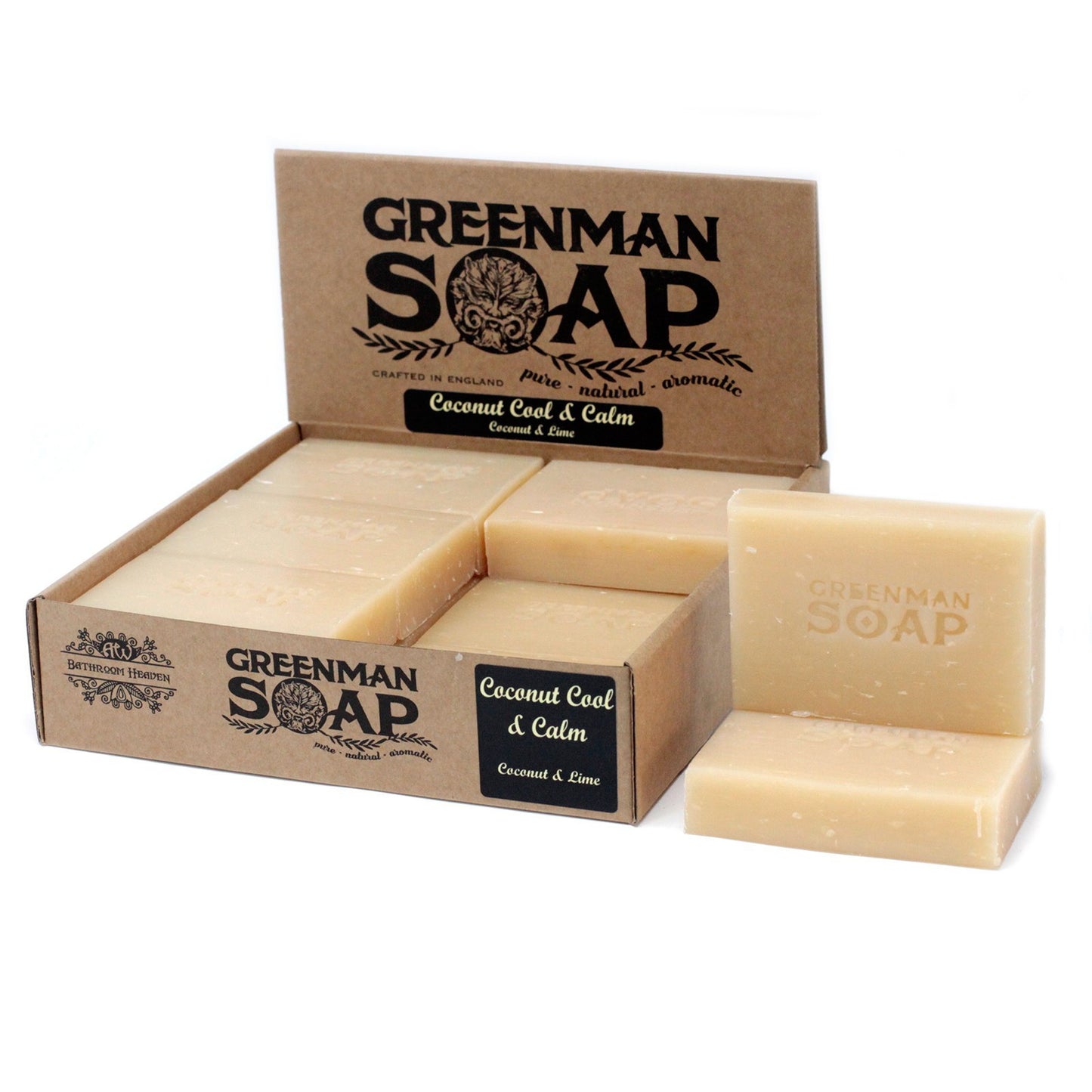 Sabão Greenman 100g - Coco fresco e tranquilo