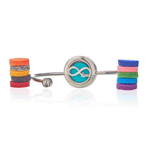 Pulseira de Joalheria de Aromaterapia- Amor Infinito - 20mm