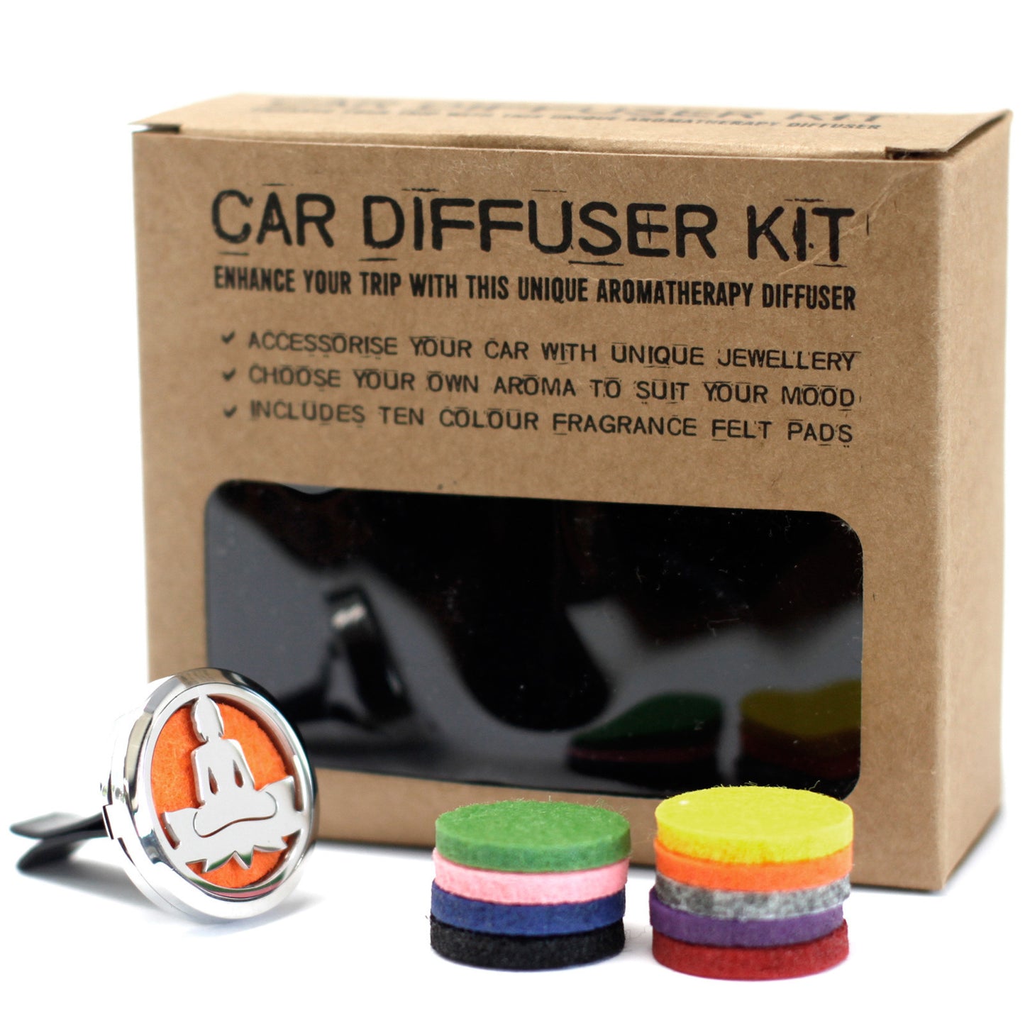 Kit difusor para carro - Buda de lótus - 30mm