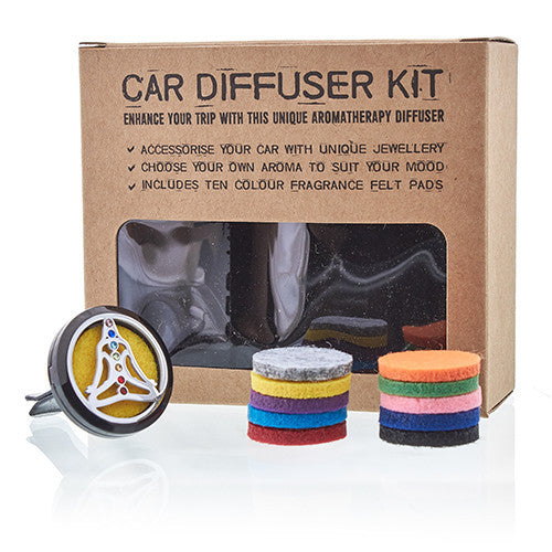 Kit difusor para carro - Lata de Chacra yoga - 30mm