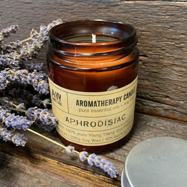 Vela para Aromaterapia - Afrodisíaco