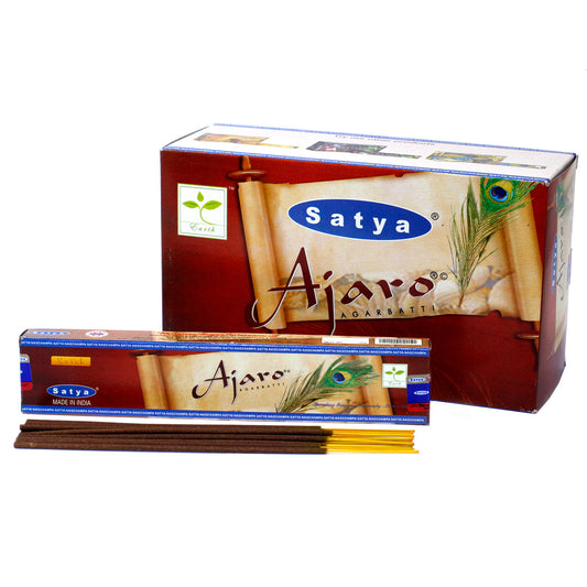 Varas de Incenso Satya 15gm - Ajaro