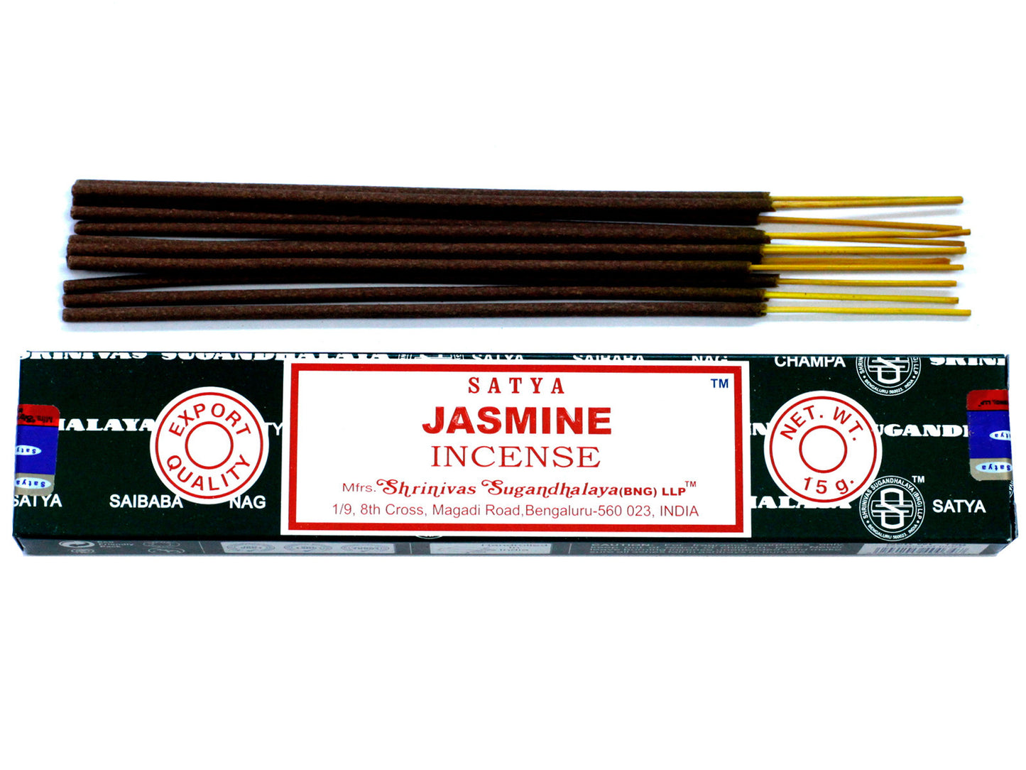 Varas de Incenso Satya 15gm - Jasmim