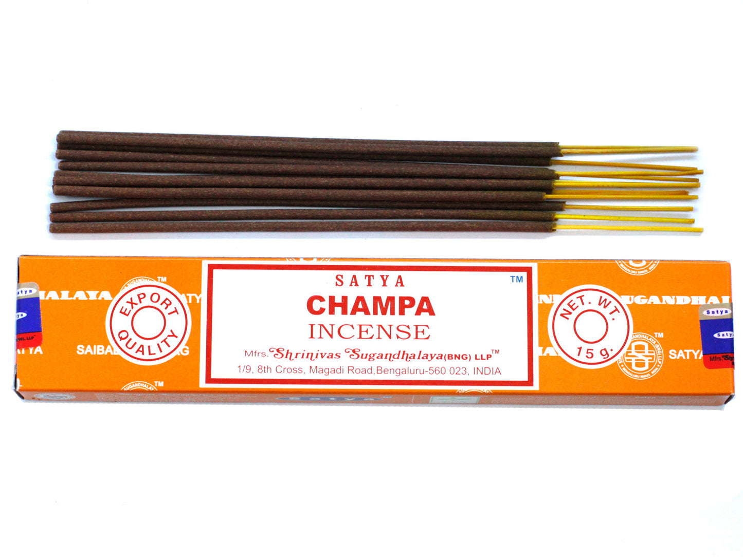 Varas de Incenso Satya 15gm - Champanhe