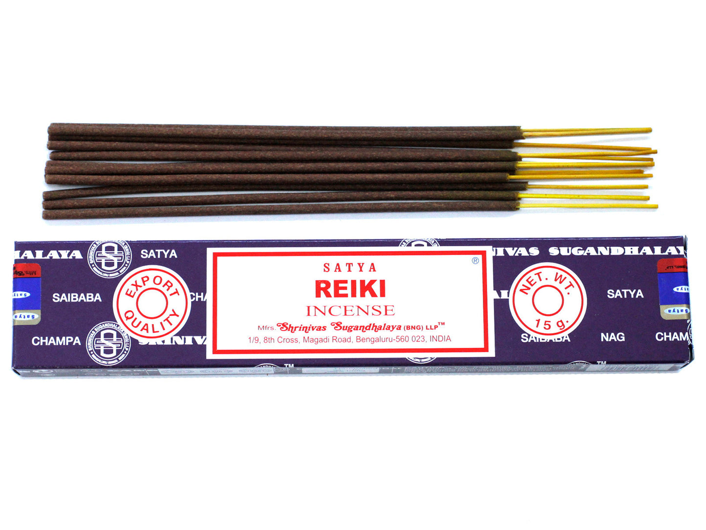 Varas de Incenso Satya 15gm - Reiki