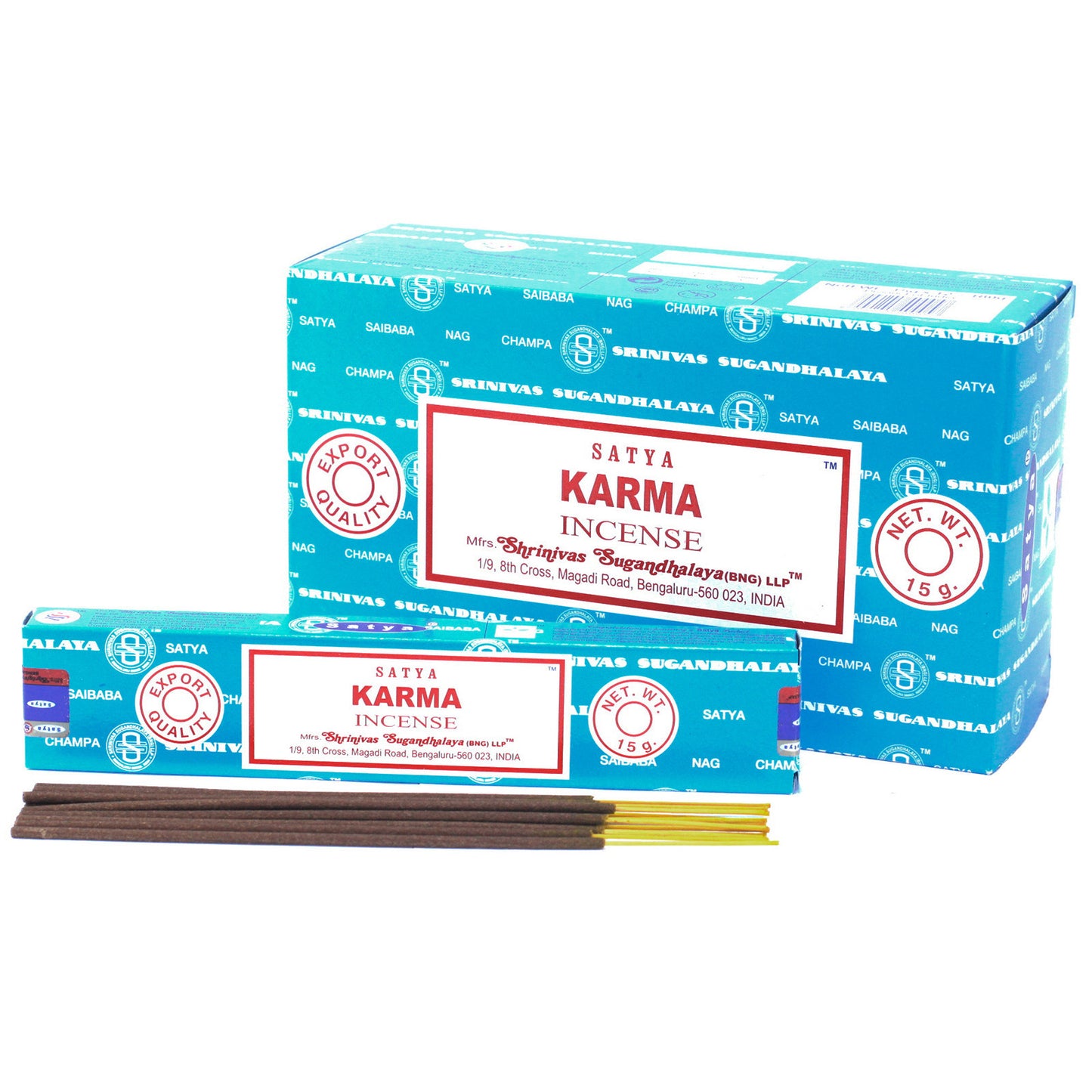 Varas de Incenso Satya 15gm - Karma