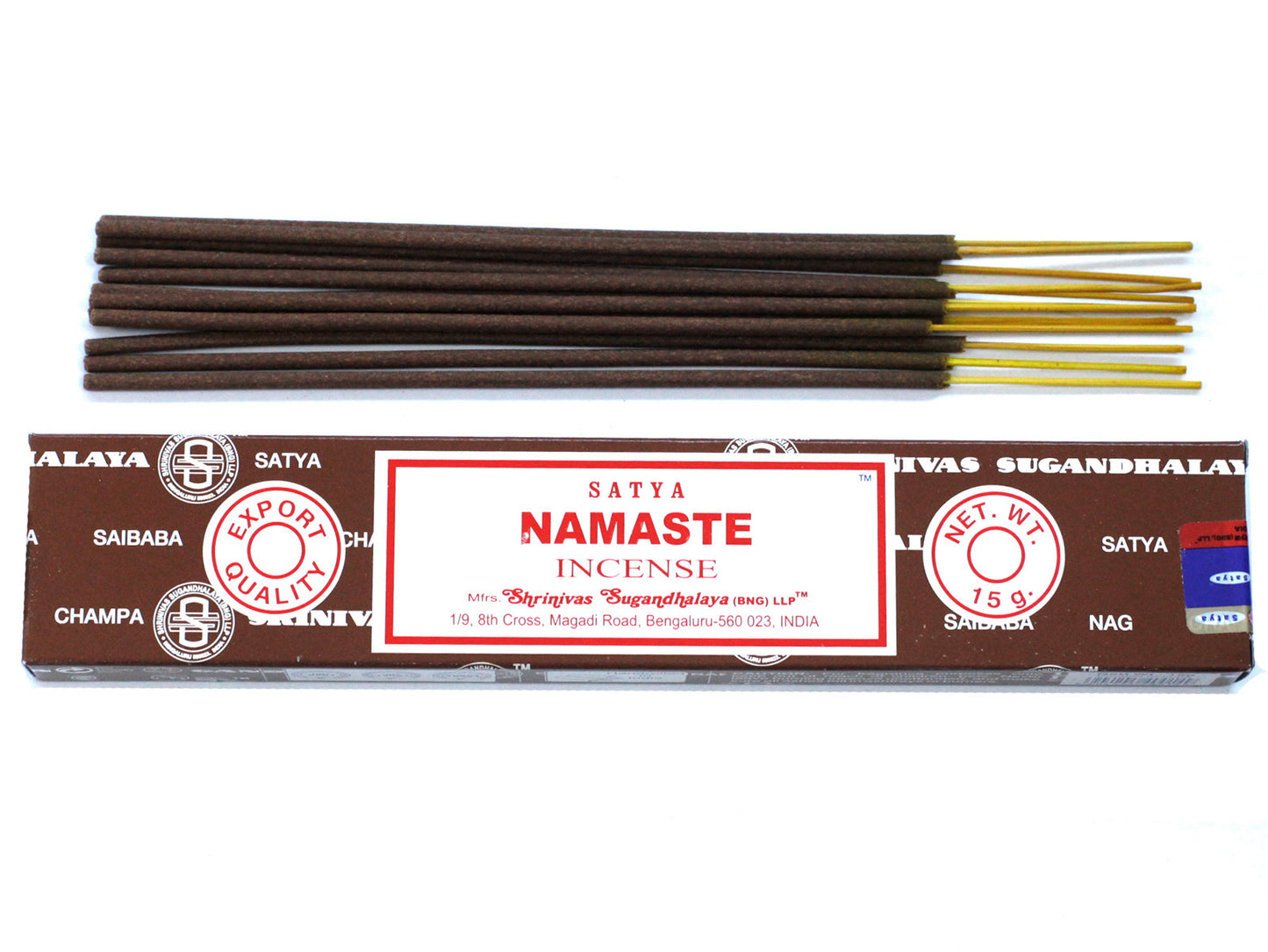 Varas de Incenso Satya 15gm - Namaste