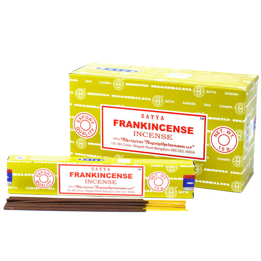 Varas de Incenso Satya 15gm - Frankincense