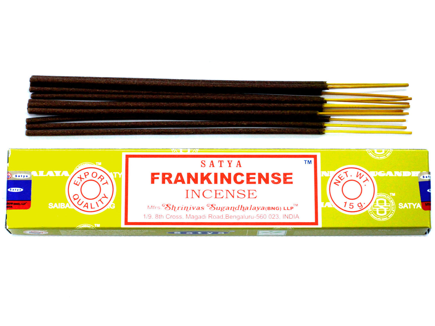 Varas de Incenso Satya 15gm - Frankincense