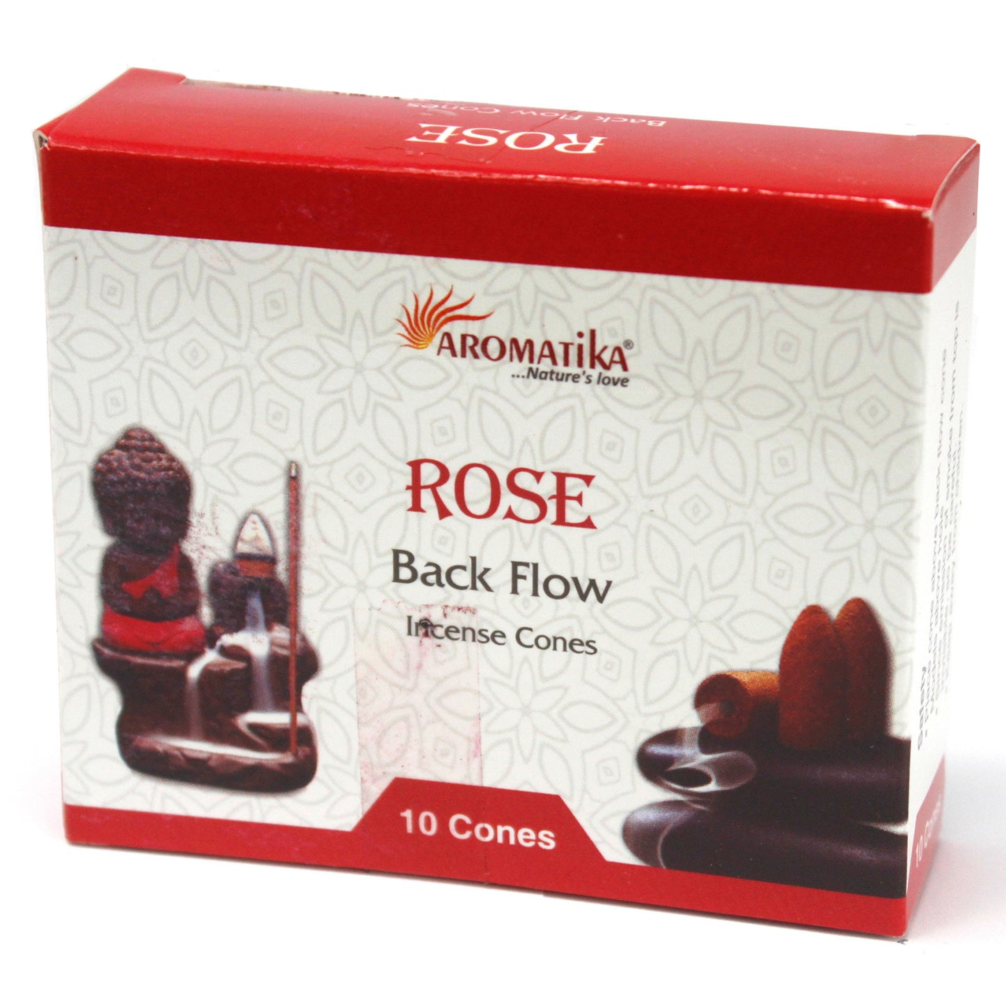 Cones de Incenso Refluxo Aromatika - Rosa