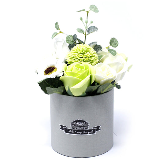 vaso de flores de presente Bouquet Petite - Verde Pastel